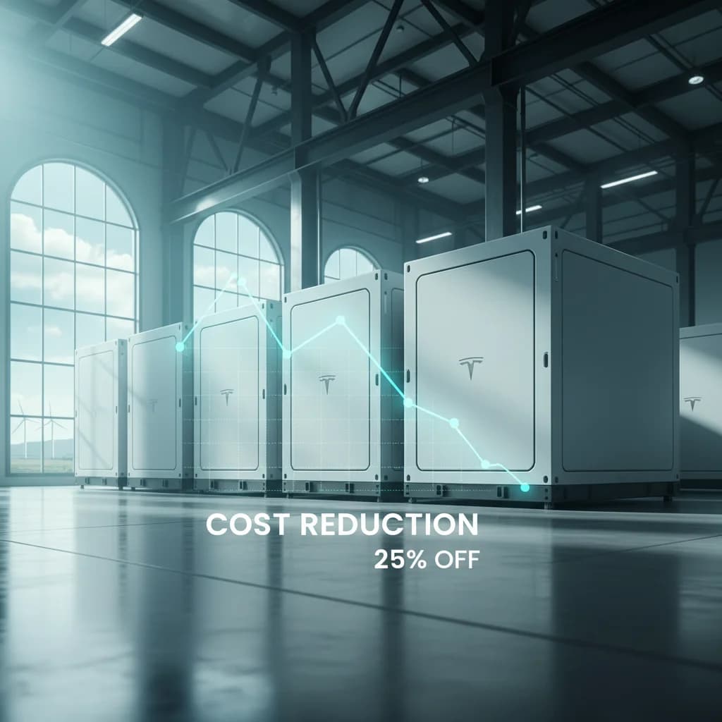 Tesla Megapack: 18% Preissenkung — Markteffekt